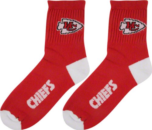Kansas City Chiefs Team Color Quarter Socks