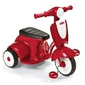 Radio Flyer Classic Lights and Sound Trike, Red