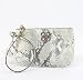 Coach Julia Embossed Python Small Wristlet Bag iPhone Case 47491 Parchment 