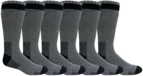 Sierra Club Men's Wool Heavy Boot Socks Hunting Camping Trekking Hiking