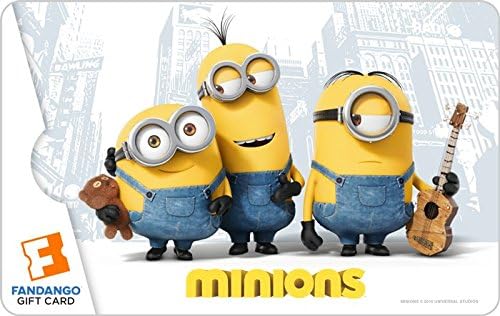 Fandango Minions Gift Cards - E-mail Delivery