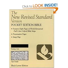 The New Revised Standard Version Pocket Edition Bible (Anglicized Text) (Bible Nrsv)