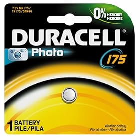 Duracell MS76BPK Photo Batteries, Size 1.5 Volt Silver Oxide