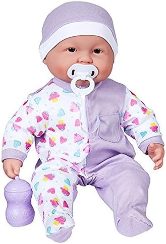 JC Toys Lots to Cuddle Babies - 20" Huggable Doll - Cupcake (Purple)