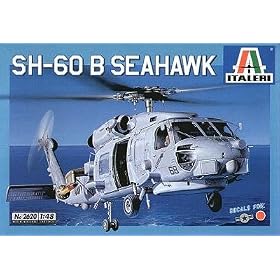 SH-60B Seahawk Helicopter 1-48 Model Airplane by Italeri