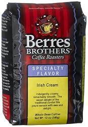 Berres Brothers Coffee Roasters Irish Cream Coffee, Whole Bean, 12-Ounce Bags (Pack of 3)