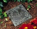 Sunny Hours Sundial Weathered Bronze
