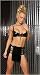 Lace Up on both sides Vinyl mini skirt, shown with item EMV5119 in Small, Medium, Large, 1X, 2X, 3X
