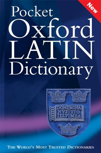 City Travel Guides Discounted  Books : Pocket Oxford Latin Dictionary