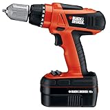 Black & Decker HPD18K-2 18-Volt Ni-Cad 3/8 inch Cordless Drill/Driver Kit