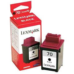 Lexmark Schwarze Patrone Nr.70 (Standardkapazit�t) Tinte schwarz 600Seiten Optra Color 40/45, Z11/Z31/Z42/Z51/Z52/X85