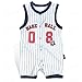 Ding Dong Baby Boys Girls Striped Sport Romper