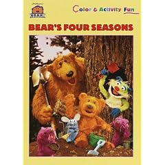 Bear's Four Seasons: (Must be ordered in carton quantity) (Coloring Book)