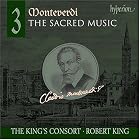 Monteverdi: The Sacred Music, Vol. 3 by  Peter Harvey, Robert Evans, Claudio Monteverdi, Robert King, and King's Consort 