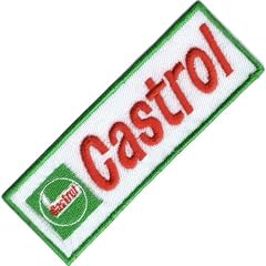 Sponsoren Aufn�her / Iron on Patch " Castrol "