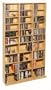Atlantic 38435182 Oskar 1080 CD/504 DVD/BluRay/Games Wood Cabinet (Maple)
