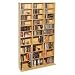 Atlantic 38435182 Oskar 1080 CD/504 DVD/BluRay/Games Wood Cabinet (Maple)
