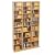 Atlantic 38435182 Oskar 1080 CD/504 DVD/BluRay/Games Wood Cabinet (Maple)