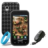 Checkered TPU Silicone Skin Case for Samsung Galaxy Fascinate SCH- i500 (Sm ....