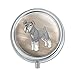 Miniature Schnauzer Pet Dog Pill Case Trinket Gift Box