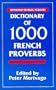 Dictionary of 1000 French Proverbs: With English Equivalents (Hippocrene Bilingual Proverbs)