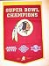 Washington Redskins - NFL Super Bowl Banner