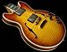 Gibson Custom Shop CS-356 Electric Guitar Ebony Fretboard Iced Tea