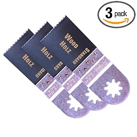 Fein 63502133030 1-3/8-Inch Standard E-Cut Blade 3 pack