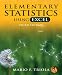 Elementary Statistics Using Excel (3rd Edition) (MyStatLab Series)