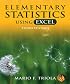 Elementary Statistics Using Excel (3rd Edition) (MyStatLab Series)
