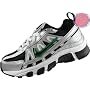 Toddler's Nike T-Run II (Black-Metallic/Silver-Pine/Green)