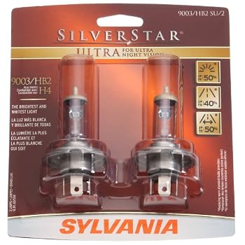 Set A Shopping Price Drop Alert For Sylvania 9003/HB2 SU/2 BP TWIN SilverStar Ultra Headlight - Pack of 2