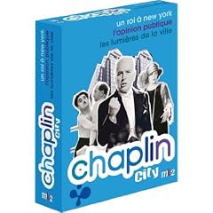 Coffret Chaplin City - Un roi � New-York - L'opinion publique - Les lumi�res de la ville