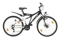 Texo ATB Fahrrad 26 Zoll ATB Fully D-Type 21-Gang 21000-0957130, Shimano-Kettenschaltung