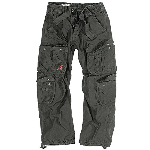 Surplus Airborne Vintage Trousers Black