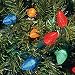 25 Multi Color C7 LED Holiday Lights - Energy Saving - Outdoor or Indoor