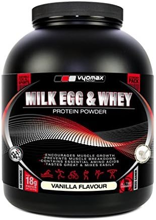 Vyomax Whey Concentrate Vanilla Powder 2.2Kg by Vyomax