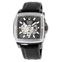 Bulova Men's 98A112 Automatic Mechanical Black Pearl Dial Strap Watch
