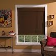 Lewis Hyman 0108117 Fruitwood Imperial Matchstick Bamboo Roll-Up w/6" Valance. 36" W x 72" L