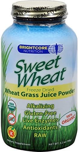 Sweet Wheat - Organic Wheat Grass Juice Powder - 90 Grams ( Multi-Pack)