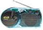 Freeplay R3Q1R1 Blue Self Powered Translucent Radio
