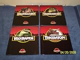 Jurassic Park Book Lot (Triceratops, Tyrannosaurus Rex, Velociraptor, Dilophosaurus)