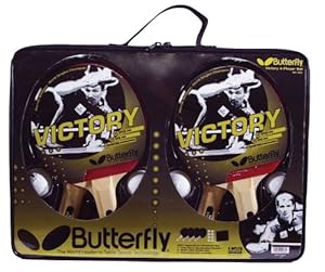Butterfly Victory 4-Player Table Tennis Set
