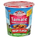 Dr. McDougall's Right Foods Vegan Tamale Soup with Baked Chips, 2.4-Ounce Cups (Pack of 12)