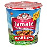 Dr. McDougall's Right Foods Vegan Tamale Soup with Baked Chips, 2.4-Ounce Cups (Pack of 6)