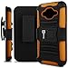 Galaxy Express Prime Case, Galaxy Amp Prime Case, CoverON [Explorer Series] Holster Hybrid Armor Belt Clip Hard Phone Cover for Samsung Galaxy Express Prime/Amp Prime - Orange