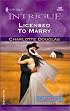 Licensed To Marry (Montana Confidential) (Harlequin Intrigue Series)