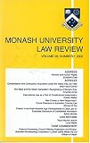 Monash University Law Review
