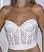 Valmont Low Back Longline Strapless Lace Bra Style 213