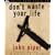 Don't Waste Your Life